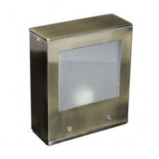 Φωτιστικό Διπλής Κατεύθυνσης Τετράγωνο 1xG9 230V Αλουμινίου Αντικέ IP54 3-91027